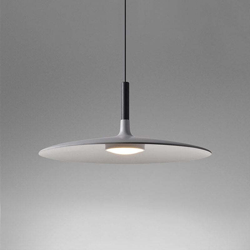 Pendant Light With Warm Ambience Plate Shape